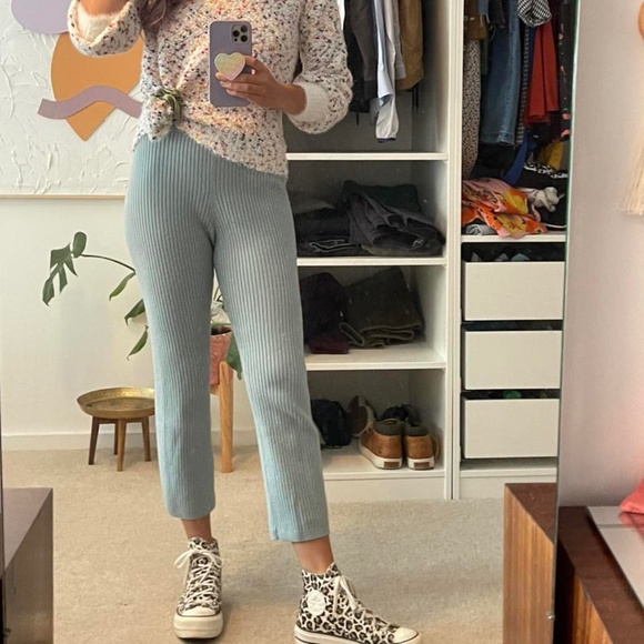 & Other Stories Ribbed Pants - Picture 3 of 3